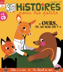 couv Histoires pour les petits octobre 2022