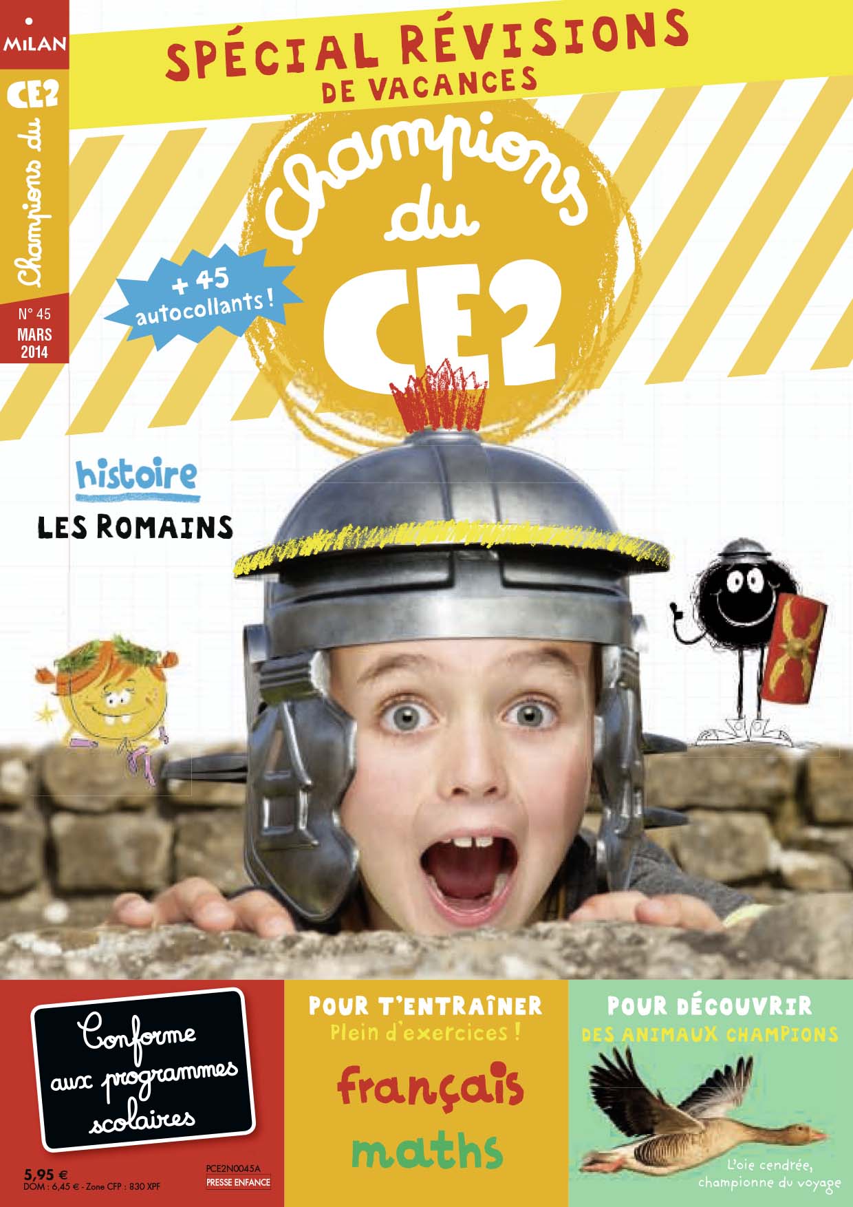 Couverture Champions du CE2 N°45