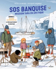 couverture du livre SOS banquise, mission tara en Arctique