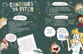 Pages de Mordelire présentant le concours de pitch lancé par le magazine